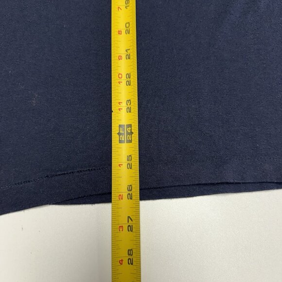 Vintage 80s Governor's School West T Shirt Mens XL 21x26 Blue USA - Picture 9 of 9